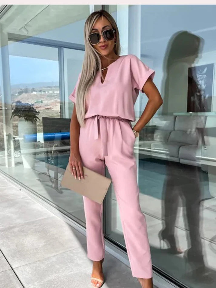 Elegante Jumpsuit Met Wijde Pijpen | Eveline
