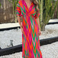 Kleurrijke Maxi Jurk | Jolien