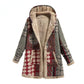Casual Gedrukte Winterjas | Adalie Mantel