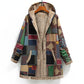 Casual Gedrukte Winterjas | Adalie Mantel