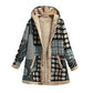 Casual Gedrukte Winterjas | Adalie Mantel