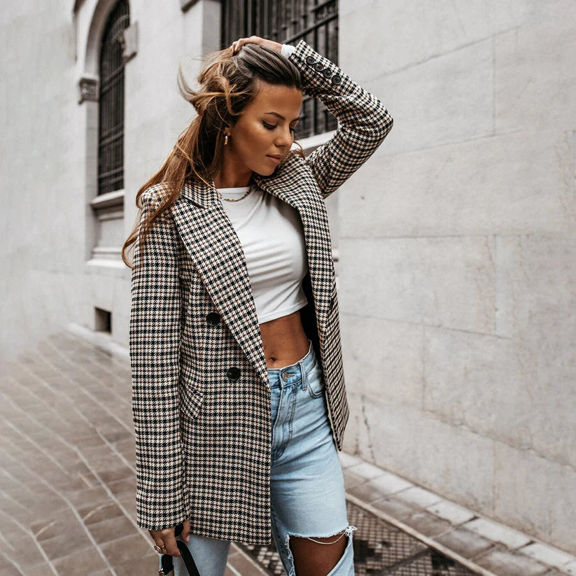 Geruit Slim Blazer | Ardys Blazer