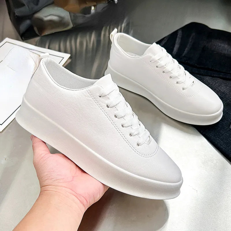 Leren Platform Sneakers | Meldrick