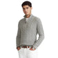 Heren casual halve rits trui | Yelko Trui