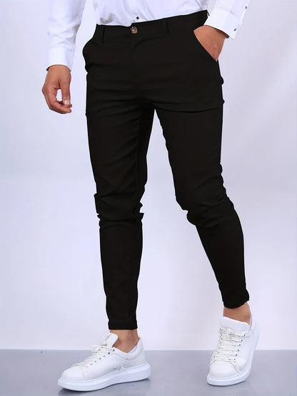 Heren Casual Strakke Broek | Yohan Broek