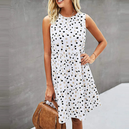 Stippen Mini Jurk | Mieka Jurk