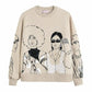 Trendy Bedrukt Sweatshirt | Alycha Shirt
