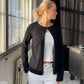 Casual Enkel Knoopje Vest | Yilara Vest