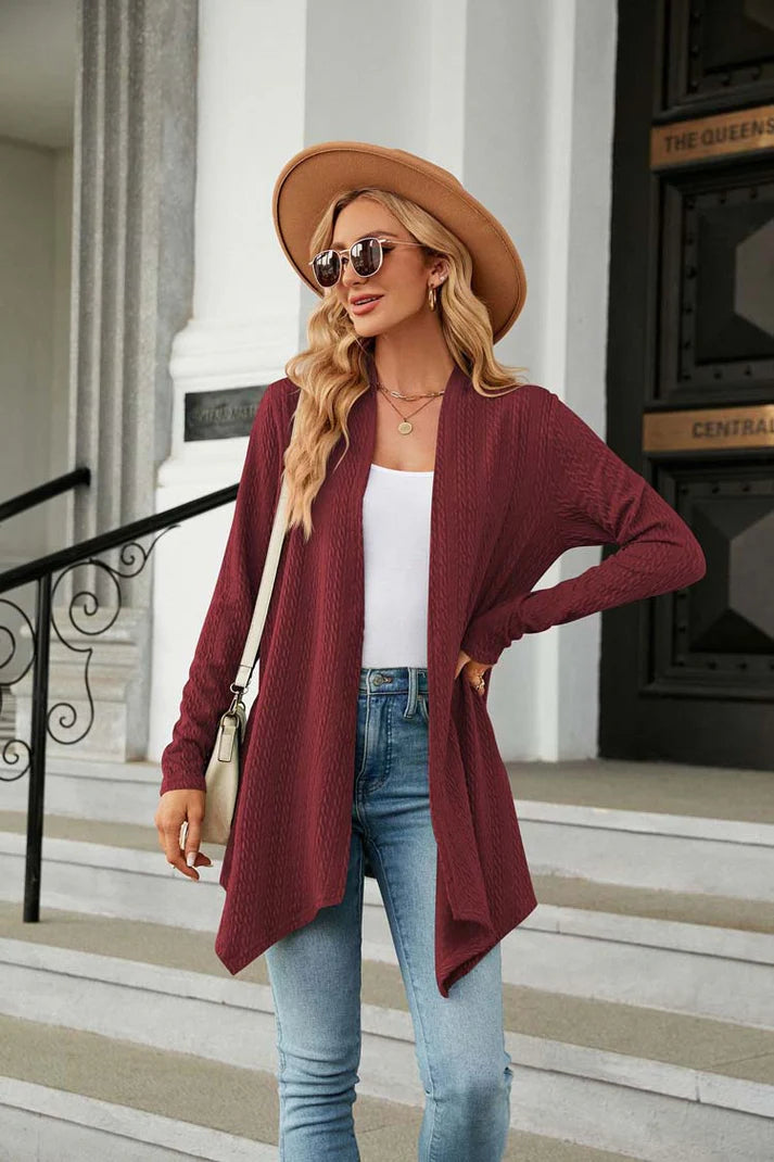 Effen Gebreid Vest | Jhea Vest