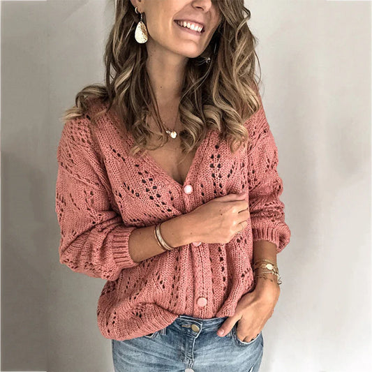Vrouwen V-hals Hol Vest | Winna vest