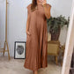 comfortabele Geplooide Jurk | Yael