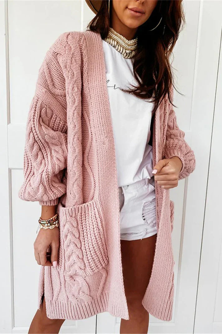 Vrouwen lang vest | Zara Vest