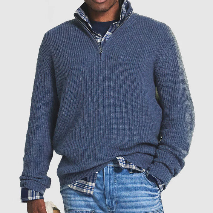Heren kasjmier casual trui | Xylas Trui