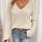 Vrouwen Wafel Lange Mouw Top | Wiliannne Top