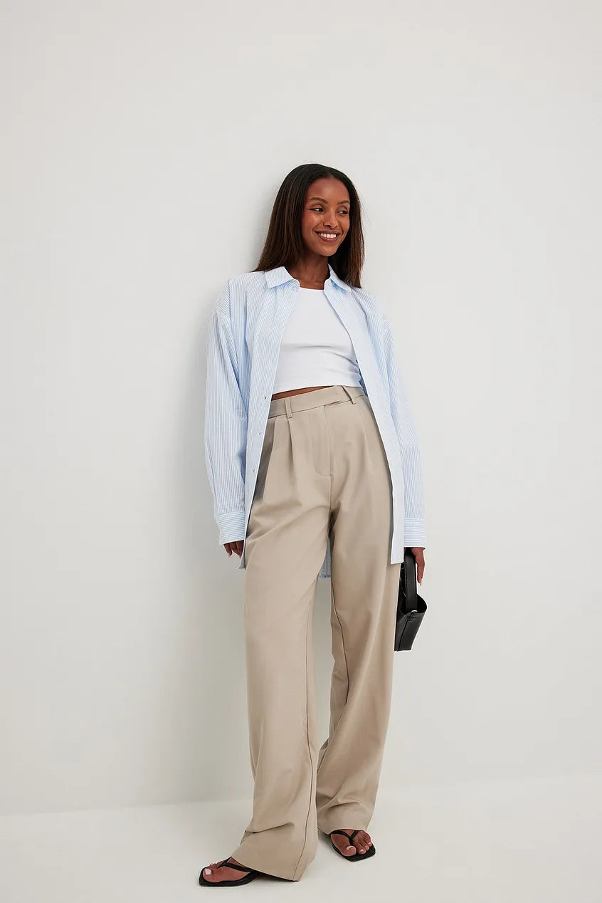 High Waist Wijde Broek | Brianna