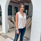 Mouwloze top | Lily
