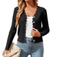 Elegante Vest met Knopen | Czara Vest