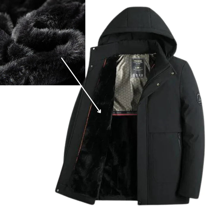 Capuchon Fleece winterjack | Bart Jas