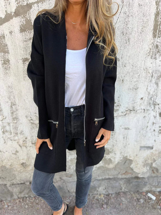 Dames Lange Hoodie | Shina Vest