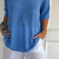 Gebreide Shirt met V-Hals | Maya
