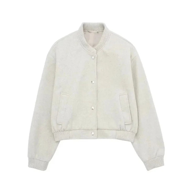 Elegante Cropped Bomber Jack |  Ivy