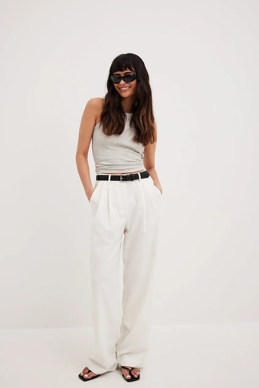 High Waist Wijde Broek | Brianna
