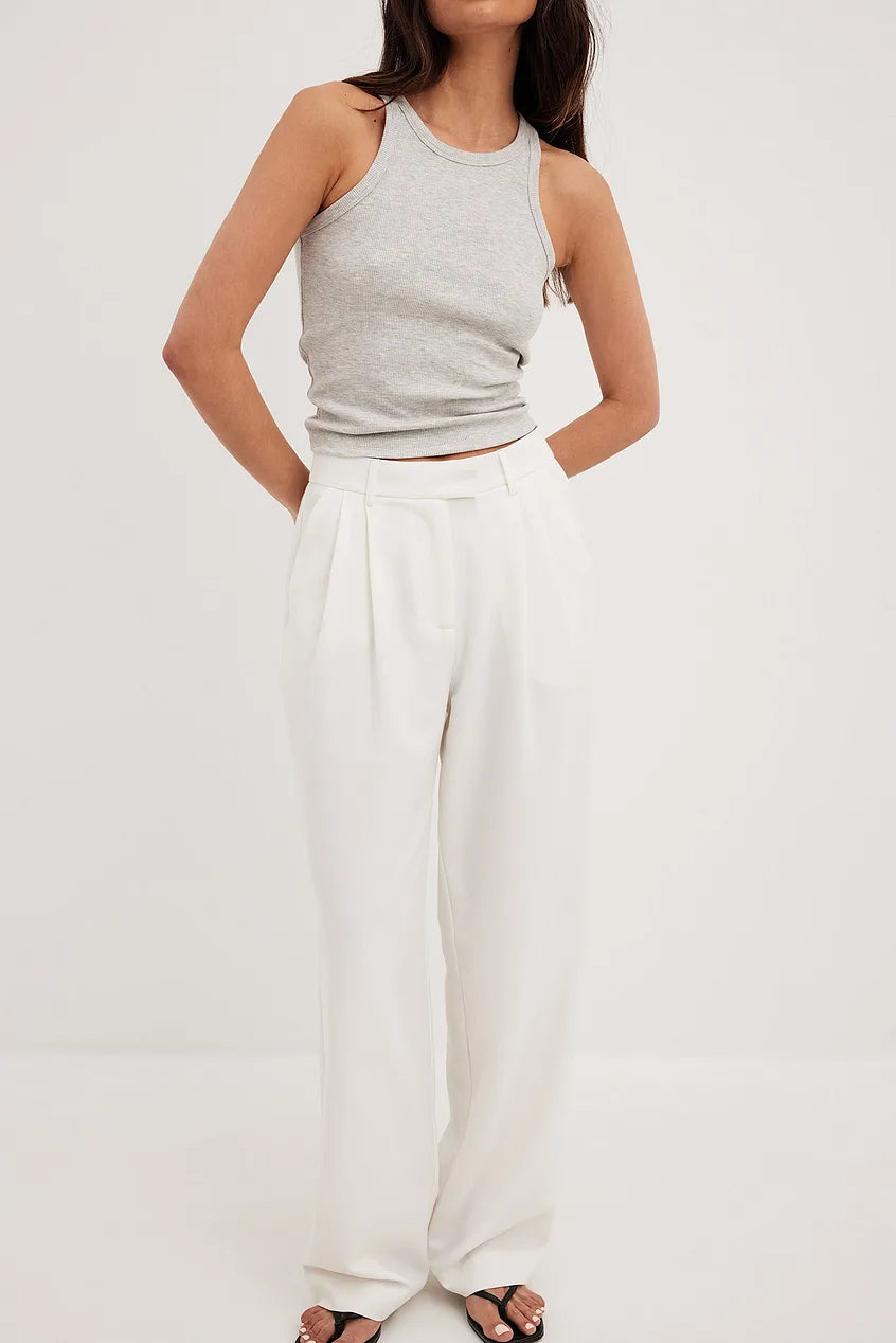 High Waist Wijde Broek | Brianna