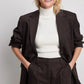 Klassieke Blazer met Schoudervullingen | Grace