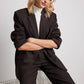 Klassieke Blazer met Schoudervullingen | Grace