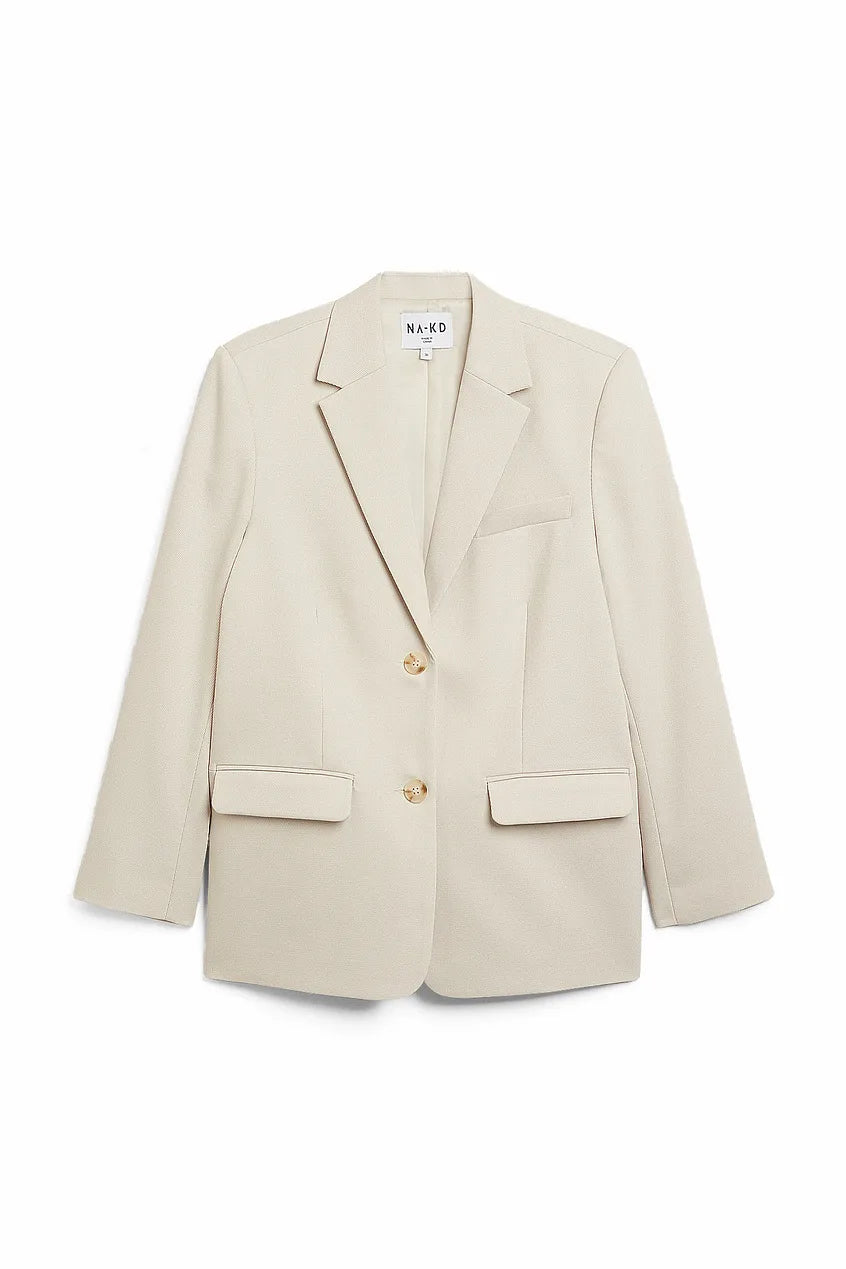 Klassieke Blazer met Schoudervullingen | Grace