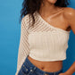 Off-White Crochet Top | Elijah