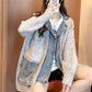 Vrouwen Denim Jas | Veerle jas