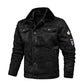 Fleece Leren Jas | Jeric Jas