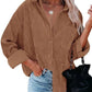 Rib Fluwelen Blouse | Tesma Blouse