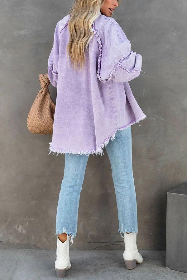 Veelzijdig Gekleurd Denim Jasje | Felicity